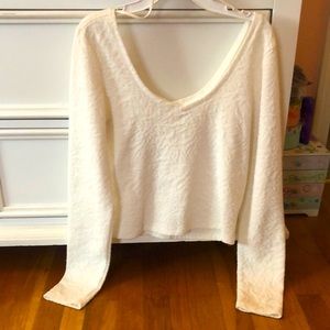 White rose blouse